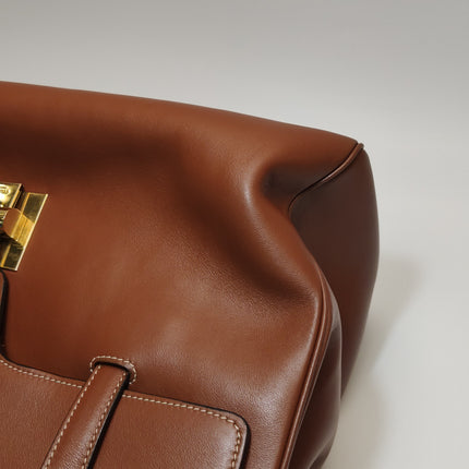 Celine Soft 16 Bag Caramel Natural Tan Smooth Calfskin Leather