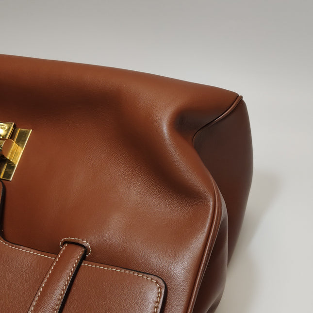 Celine Soft 16 Bag Caramel Natural Tan Smooth Calfskin Leather