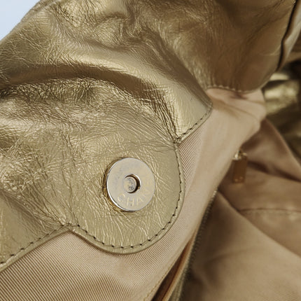 Chanel Paris Venice Ca D’Oro Large Gold Leather Tote with Engraving