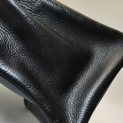 Hermes Birkin 35 Black Calfskin Leather Gold Hardware 1997