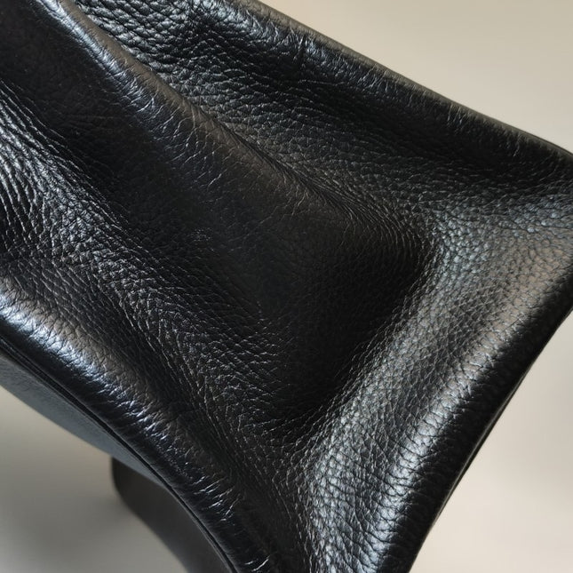 Hermes Birkin 35 Black Calfskin Leather Gold Hardware 1997