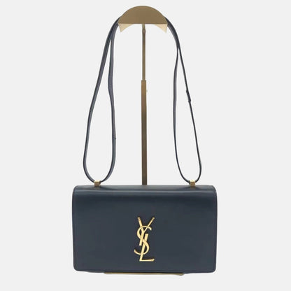 Yves Saint Laurent YSL Calfskin Small Dylan Shoulder Bag Black-Luxbags