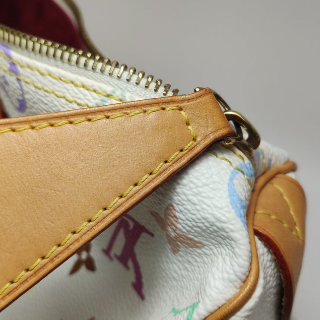 Louis Vuitton x Takashi Murakami Speedy 40 White Multicolor