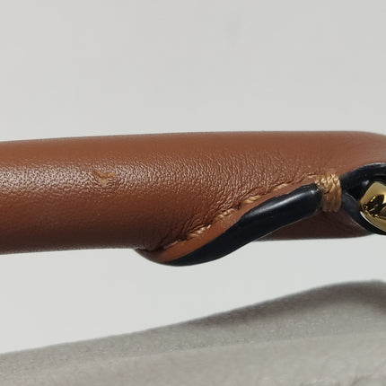 Loewe Puzzle Mini Tricolor Grey Calfskin Leather Crossbody Bag