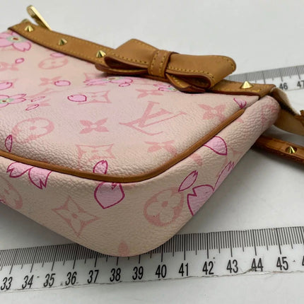 Louis Vuitton x Takashi Murakami Cherry Blossom Pochette Accessoire Pink Monogram