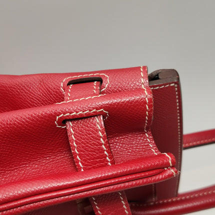 Hermes Birkin 30 Epsom Leather Red Rouge Casaque Gold Hardware 2012