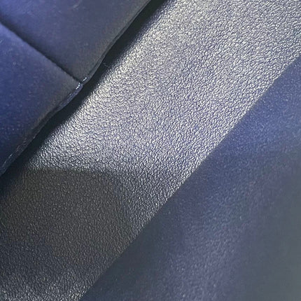 Chanel Classic Flap Medium Royal Blue Velvet Silver Hardware