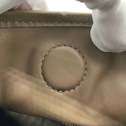Bottega Veneta Hop Hobo Medium Leather Nutty Brown