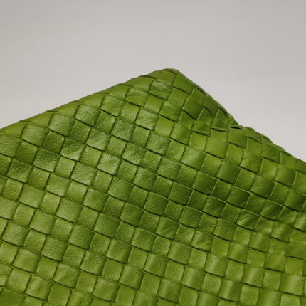 Bottega Veneta Garda Avocado Green Intrecciato Nappa Leather Large 33cm