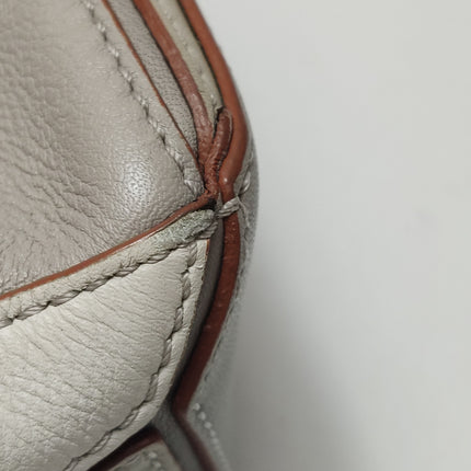 Loewe Puzzle Mini Tricolor Grey Calfskin Leather Crossbody Bag