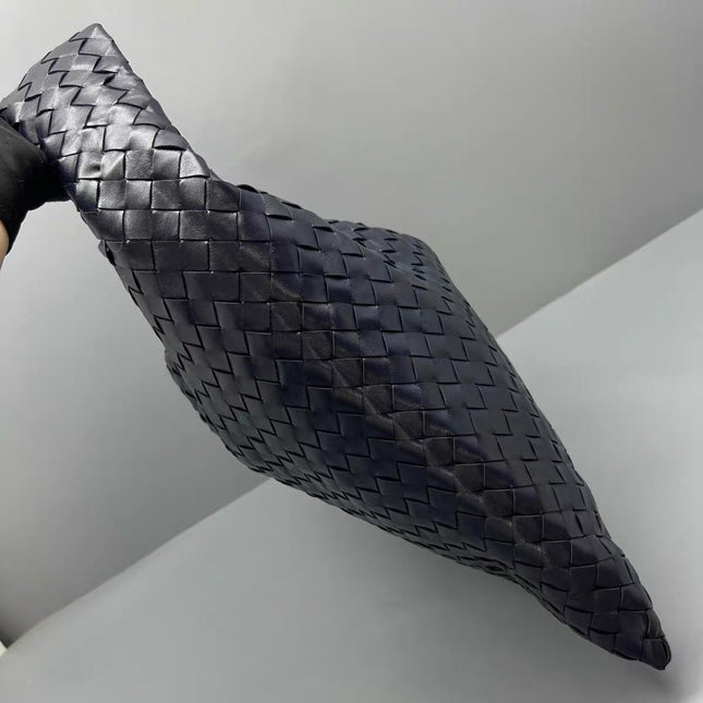 Bottega Veneta Hop Large Leather Navy Hobo Bag 55cm