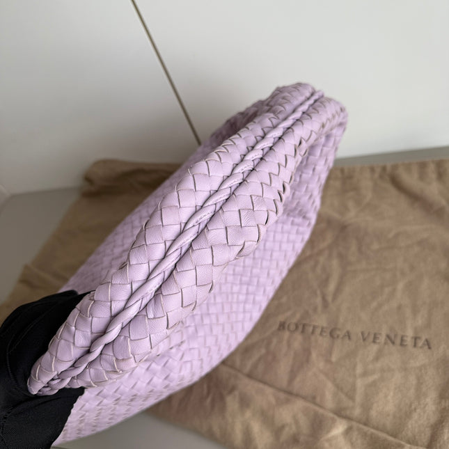 Bottega Veneta Hobo Bag Lambskin leather Lilac Purple Large 47cm