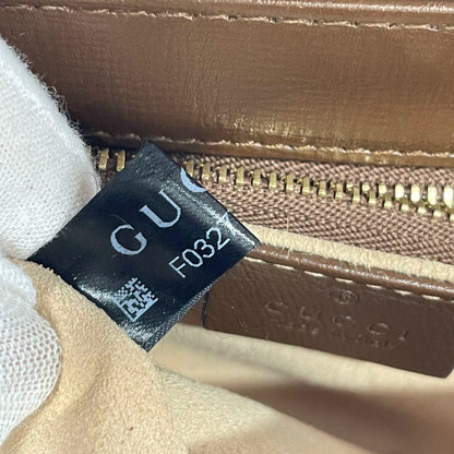 Gucci 1955 Horsebit Shoulder Bag Caramel Brown Small Leather