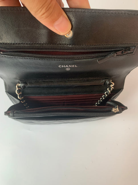 Sold Chanel Wallet On Chains WOC Timeless/ Classic Black