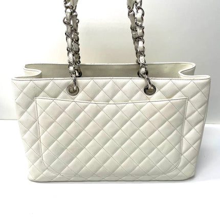 Sac cabas Chanel GST Grand Shopping en cuir caviar couleur camel, PM, 2006-2008