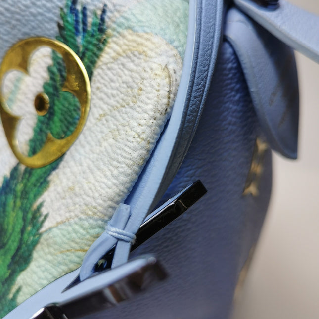 Louis Vuitton x Jeff Koons Speedy 30 Van Gogh Top Handle Bag