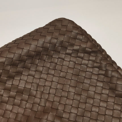 Bottega Veneta Veneta Hobo Maxi Dark Brown Lambskin Leather 53cm