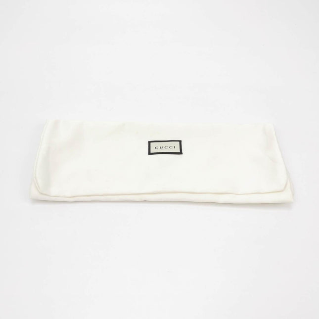 Sold Gucci Pink Teal Mini Metallic Laminated Trapuntata Leather Horsebit Clutch