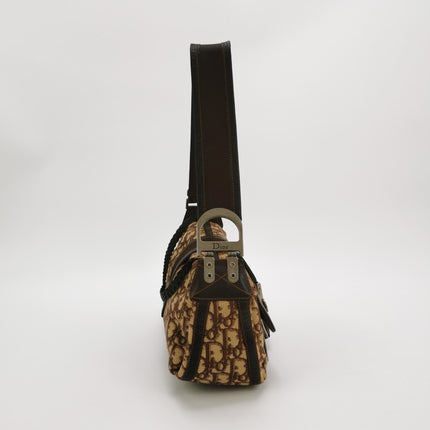 Dior Flight Medium Brown Oblique Monogram Shoulder Bag