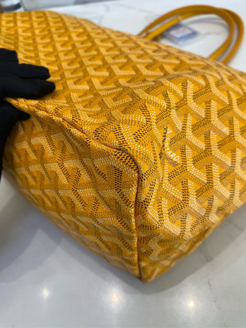 Sold Goyard Saint Louis Tote 2014 PM Medium Yellow