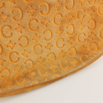 Sold Celine Ava Hobo Pumpkin Camel Suede Leather Shoulder Bag