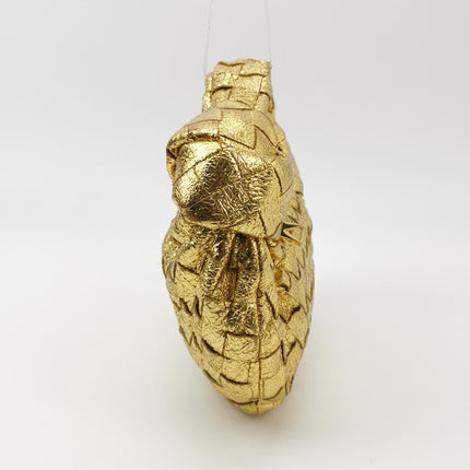 Bottega Veneta Jodie Mini Gold Leather Rare