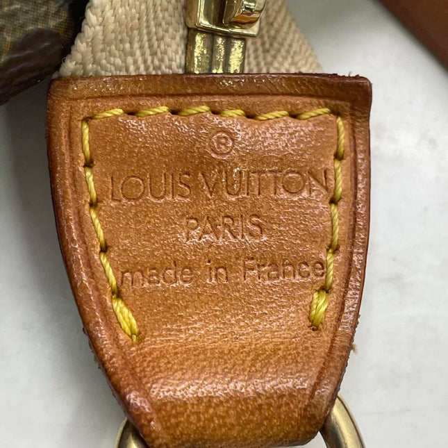 Louis Vuitton x Takashi Murakami Cherry Blossom Pochette Accessoire Brown Monogram