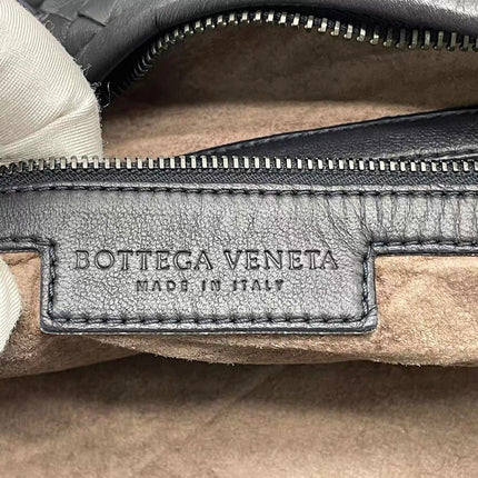 Bottega Veneta Hobo Maxi Midnight Navy Black leather 50cm