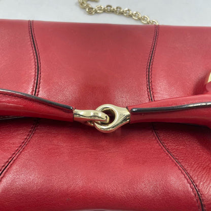 Gucci Horsebit 1955 Large Red Leather Shoulder Bag