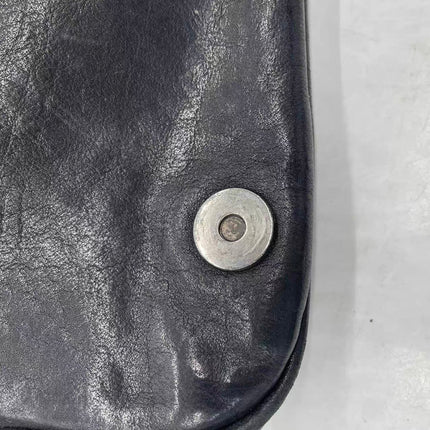 Dior Vintage Gaucho Mini Black Leather Crossbody Bag