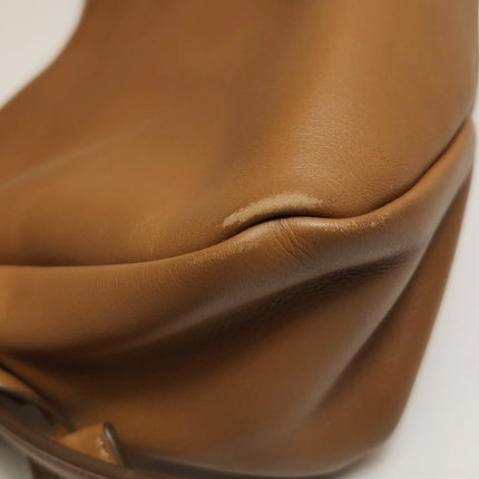 Prada Aimée Tan Brown Medium Calfskin Leather Shoulder Bag