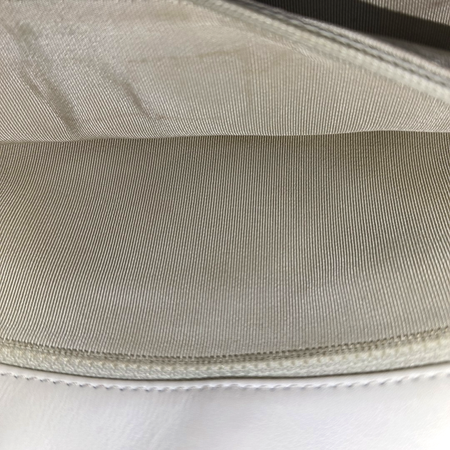 Chanel Lambskin Jumbo Canebiers Net Knots Flap White, 2011