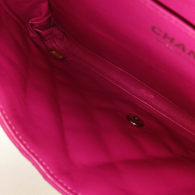 Chanel Envelope Clutch with Chains Pink Caviar Leather, 2013-2014