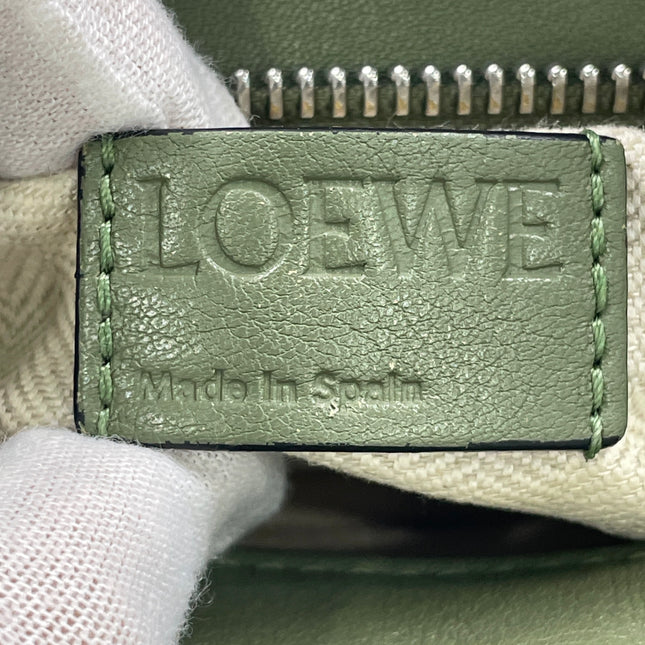 Loewe Puzzle Small Green Calfskin leather Crossbody bag