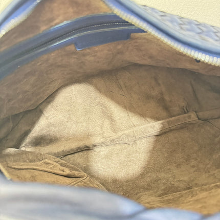 Bottega Veneta Belly Hobo Intrecciato Navy Large 47cm