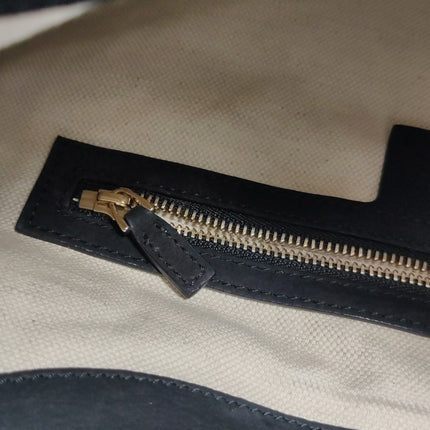 Gucci Jackie 1961 Medium Black Suede Leather Bag