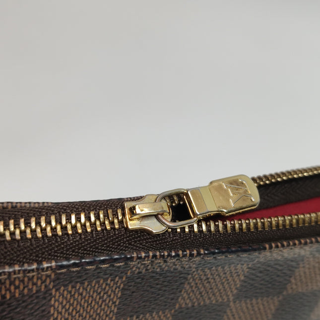 Louis Vuitton Eva Brown Damier Ebene Monogram Shoulder Bag with Strap