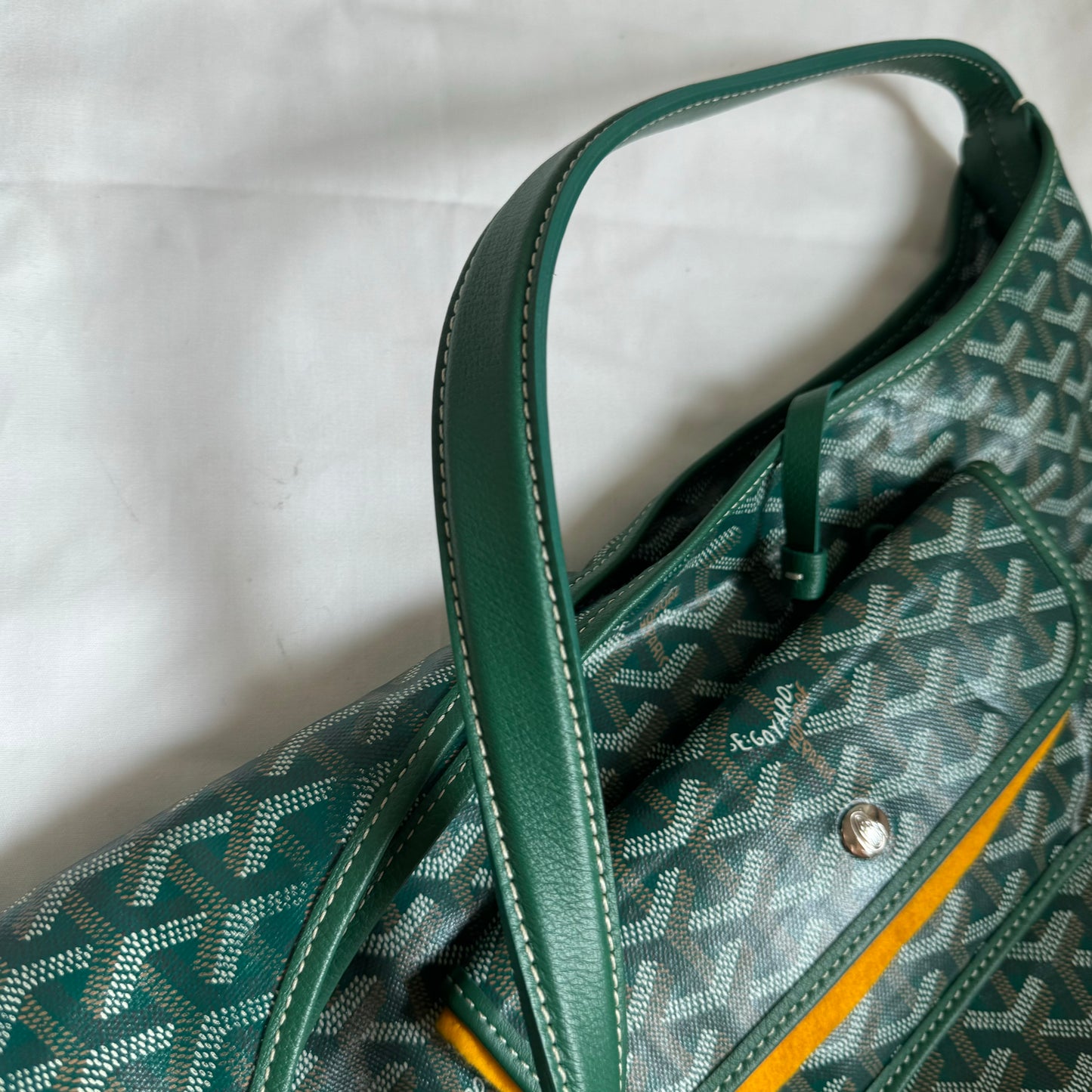 Goyard Bohème Hobo Shoulder Bag Green