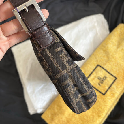 Fendi Baguette Classic Zucca Print Fendi Monogram