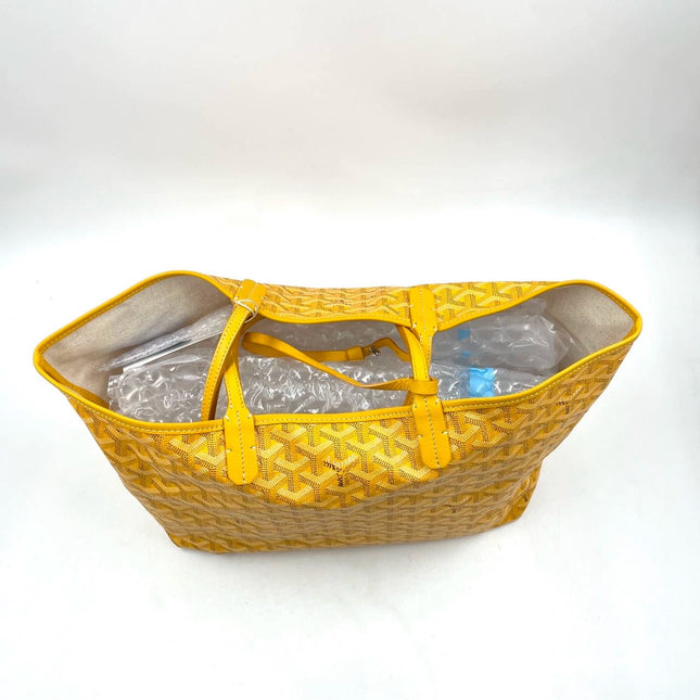 Sold Goyard Saint Louis Tote 2014 PM Medium Yellow