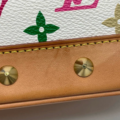 Louis Vuitton x Takashi Murakami Alma Small White Multicolor