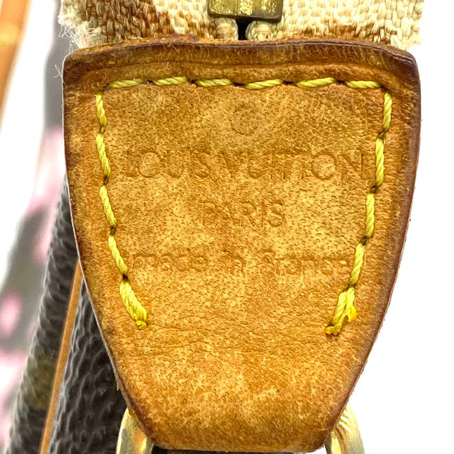 Louis Vuitton x Takashi Murakami Cherry Blossom Pochette Accessoire Brown Monogram