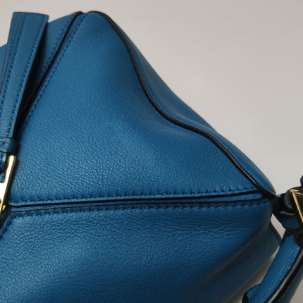 Loewe x Spirited Away Studio Ghibli Collection Puzzle Small Blue Crossbody Bag