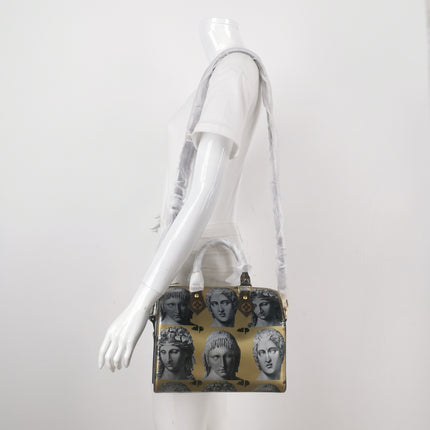 Louis Vuitton Speedy 25 Bandouliere Fornasetti Museum Gold