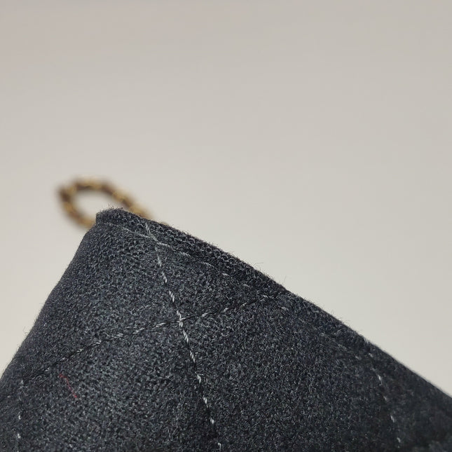 Chanel Wallet on Chain Métiers d'Art Paris-Hamburg 2018 Black Wool Nautical Charms