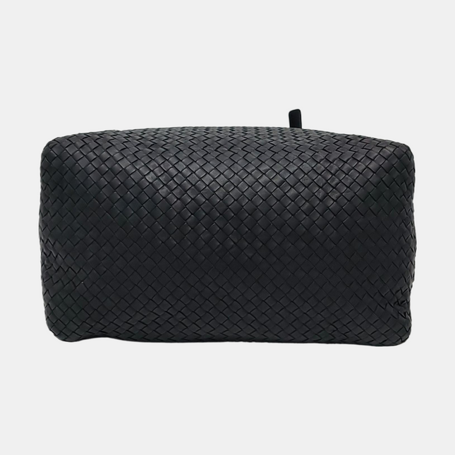 Bottega Veneta Cesta Shopper Tote Intrecciato Black Leather Large 50cm