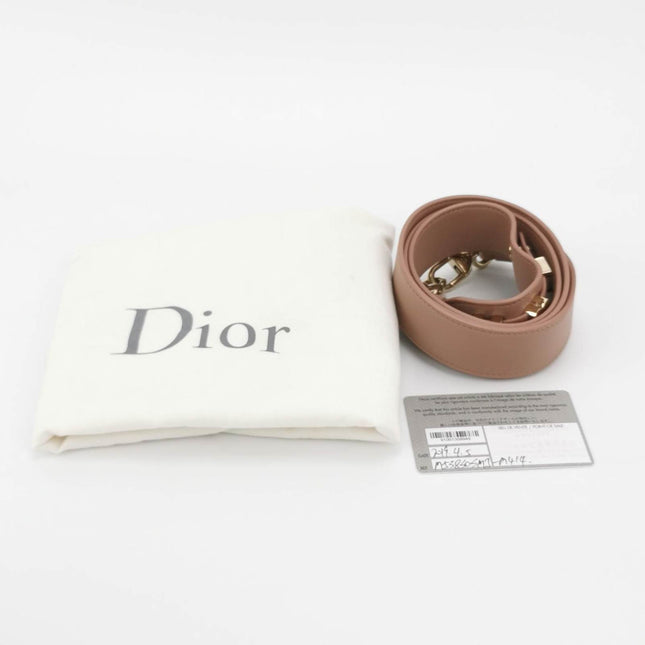 Sold Lady Dior Small My AbcDior 2019 Beige Silk Handbag Crystal Charms