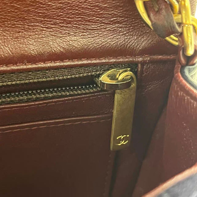 Chanel Classic Flap Mini Métiers d'Art Paris-Hamburg 2018 Wool Nautical Charms