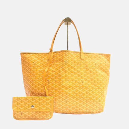 Sold Goyard Saint Louis Tote 2018 Large GM Yellow