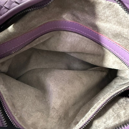 Bottega Veneta Hobo Bag Lambskin leather Lilac Lavender Purple Medium 47cm